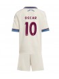 Billige Ajax Oscar Gloukh #10 Tredjedraktsett Barn 2025-26 Kortermet (+ Korte bukser)